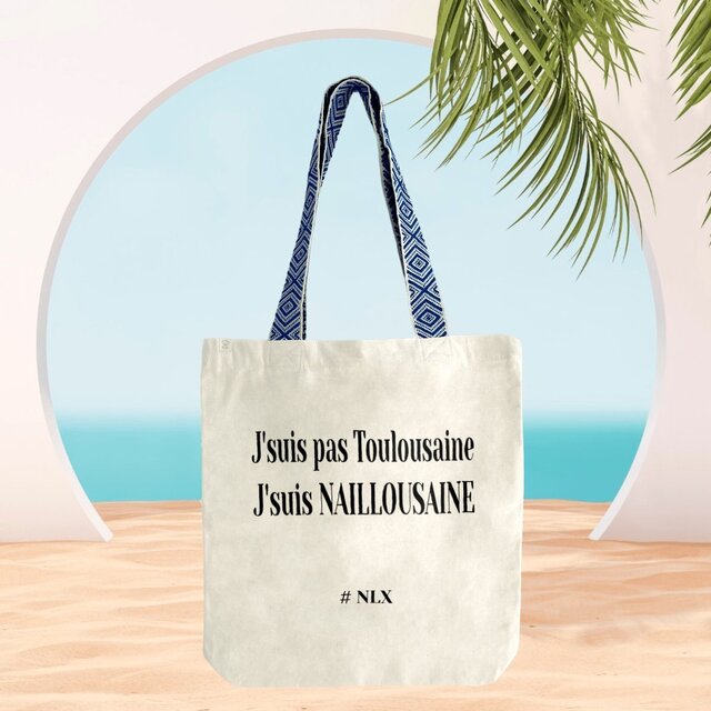 Image front Totebag ethnique - Premium Plus / J'suis Naillousaine