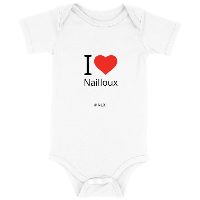 Image back Body bébé - Premium Plus / I love Nailloux