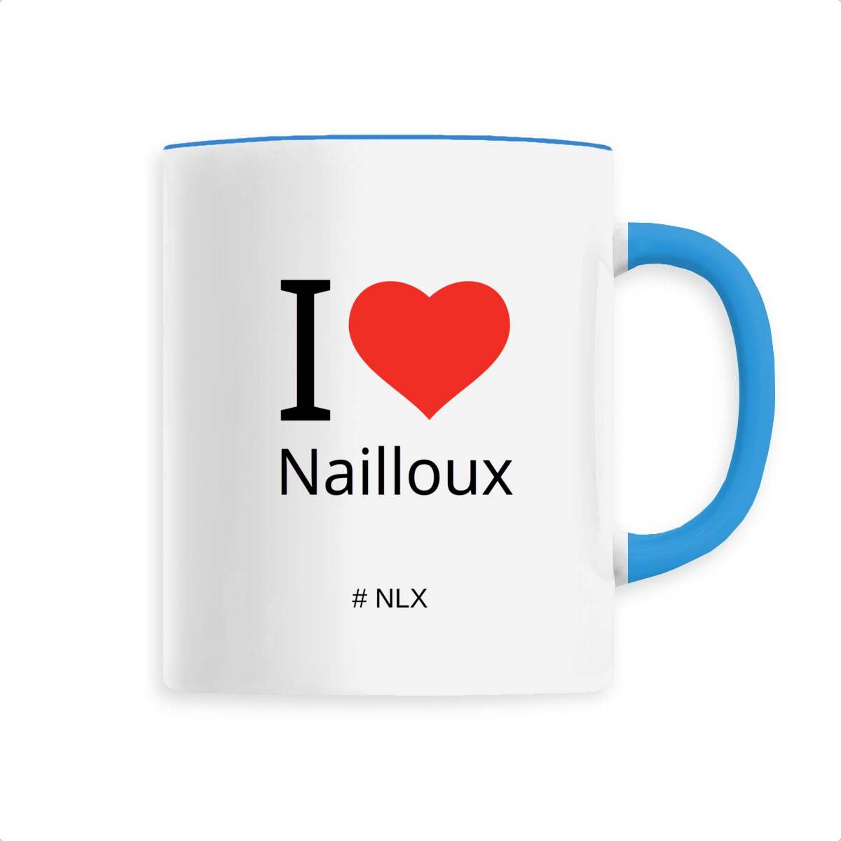 Image back Mug céramique - Premium / I love Nailloux