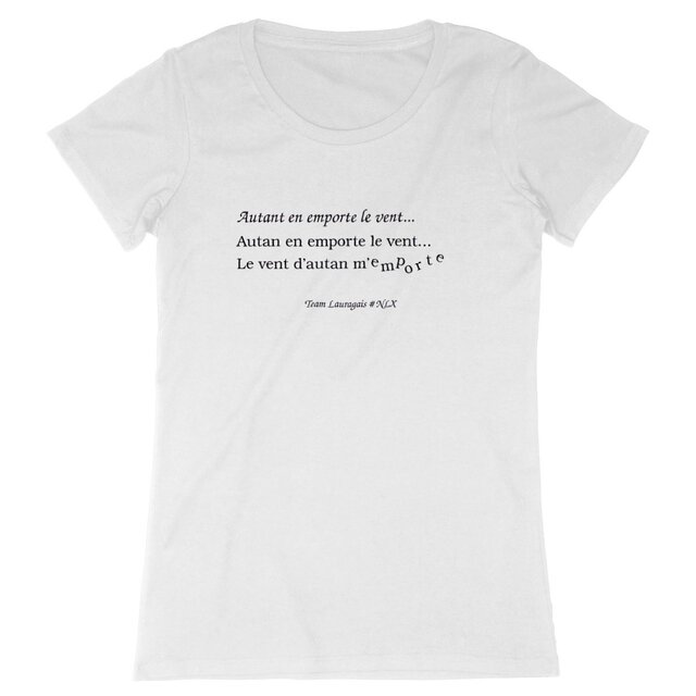 Image back T-shirt Femme - Premium Plus / Autant en emporte le vent