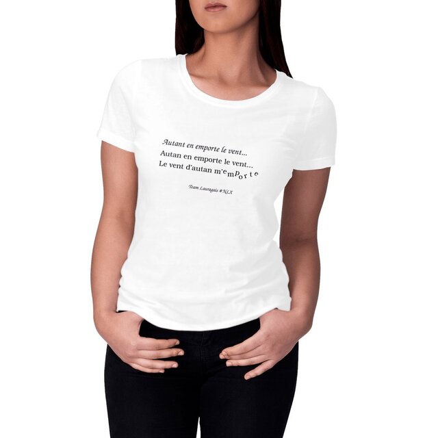 Image front T-shirt Femme - Premium Plus / Autant en emporte le vent
