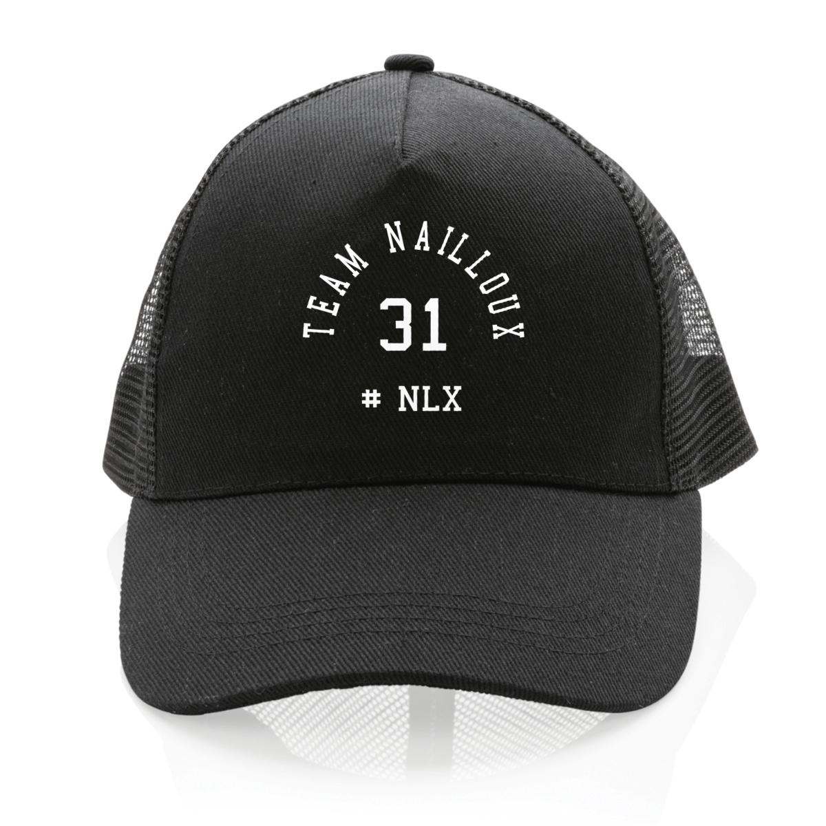 Image front Casquette Trucker 100% recyclée - Premium / Team Nailloux