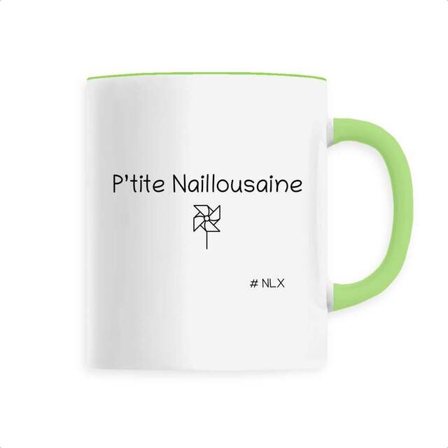 Image back Mug céramique - Premium / P'tite Naillousaine