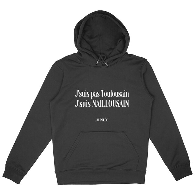 Image back Sweat à capuche - Premium Plus / J'suis Naillousain