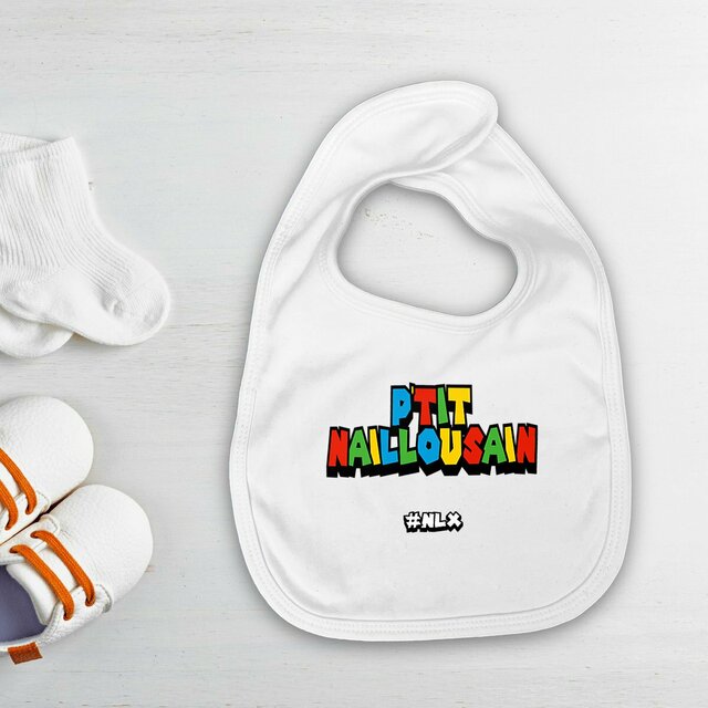 Image front Bavoir - Premium Plus / P'tit naillousain mario