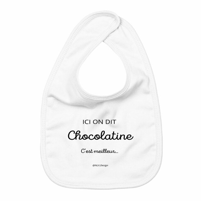Image back Bavoir - Premium Plus / Chocolatine