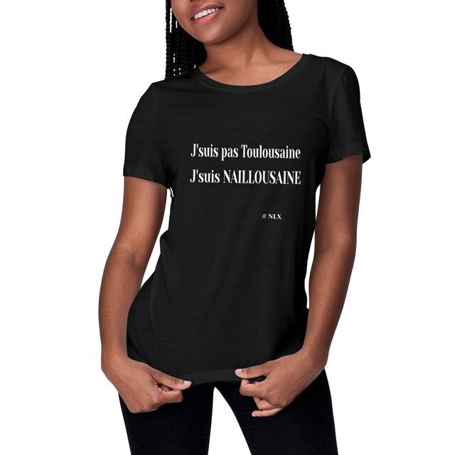 Image front T-shirt Femme - Premium Plus / J'suis Nailousaine