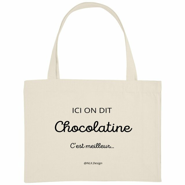 Image back Shopping bag - Premium Plus / Chocolatine