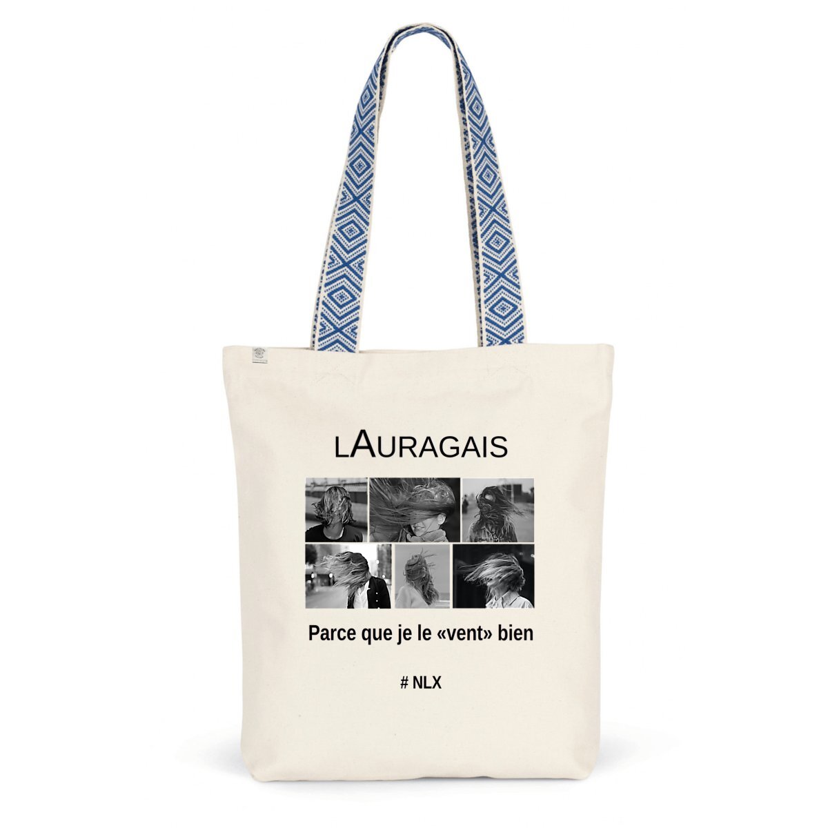 Image back Totebag ethnique - Premium Plus / Je le vent bien
