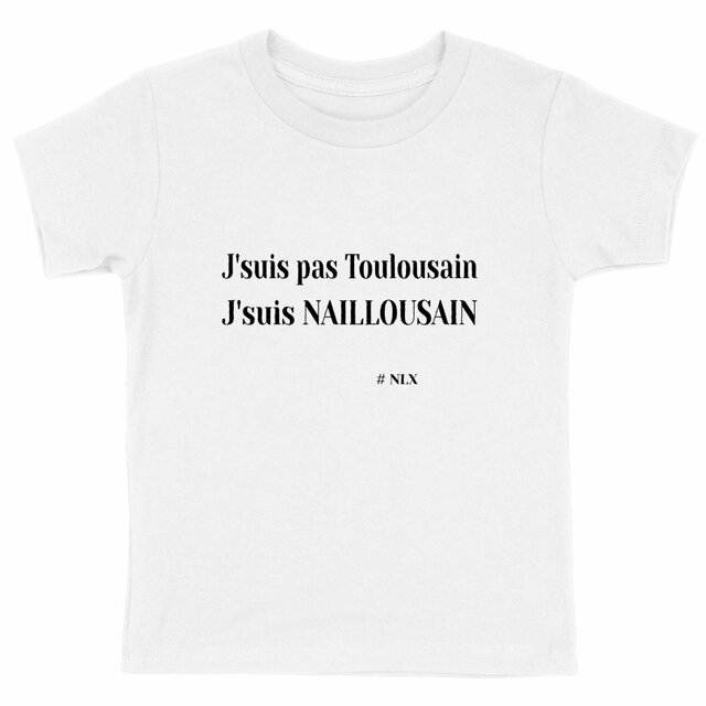 Image back T-shirt Enfant - Premium Plus / J'suis Naillousain