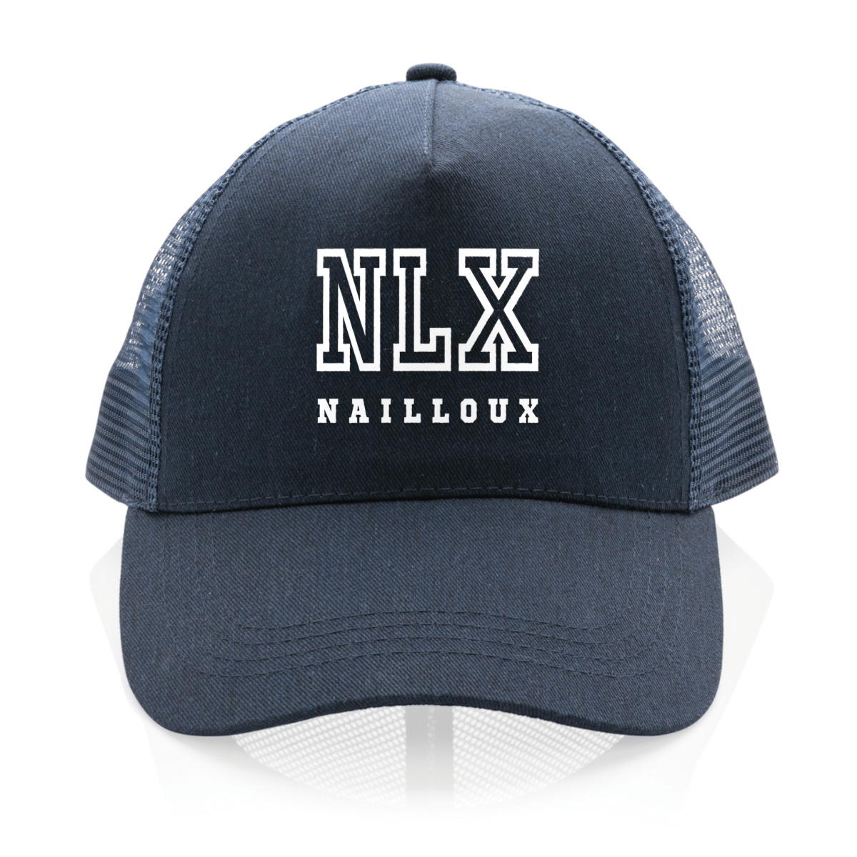 Image back Casquette Trucker 100% recyclée - Premium / NLX Nailloux