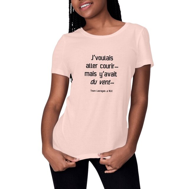 Image front T-shirt Femme - Premium Plus / Y'avait du vent