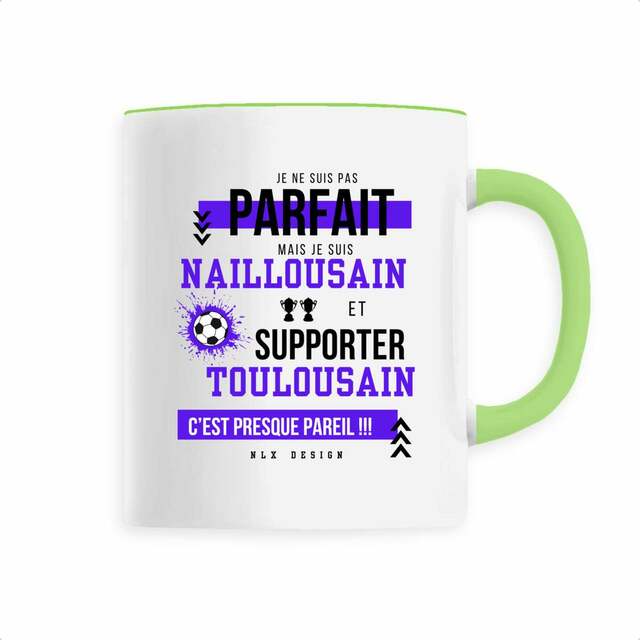Image back Mug céramique - Premium / Nailloux Foot Homme