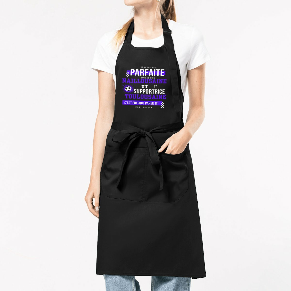 Image front Tablier - Premium Plus / Nailloux Foot Femme