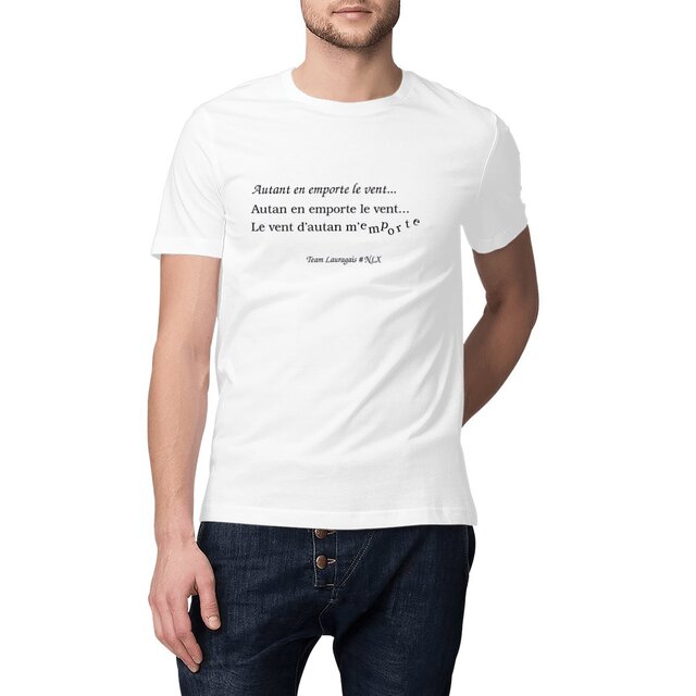 Image front T-shirt mixte épais - Premium Plus / Autant en emporte le vent