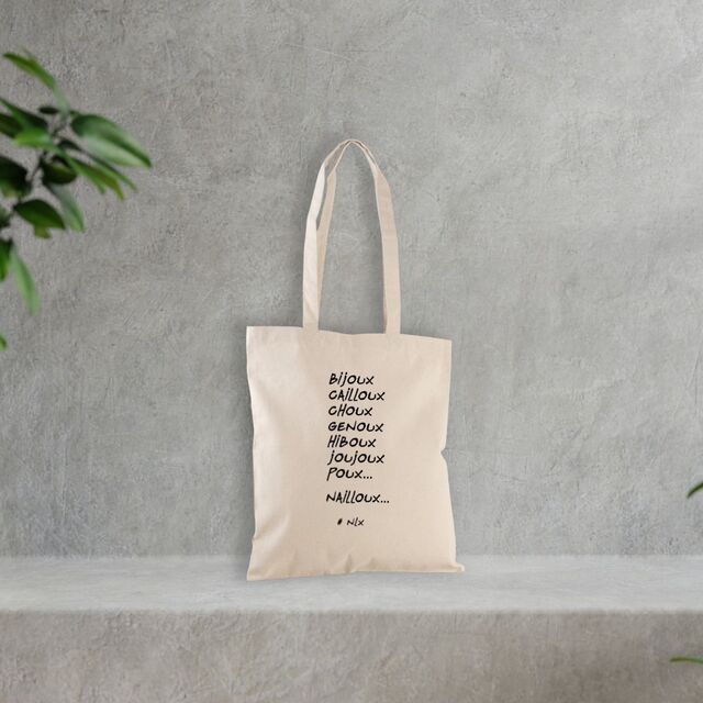 Image front Totebag épais - Premium Plus / Chouchou de la maîtresse