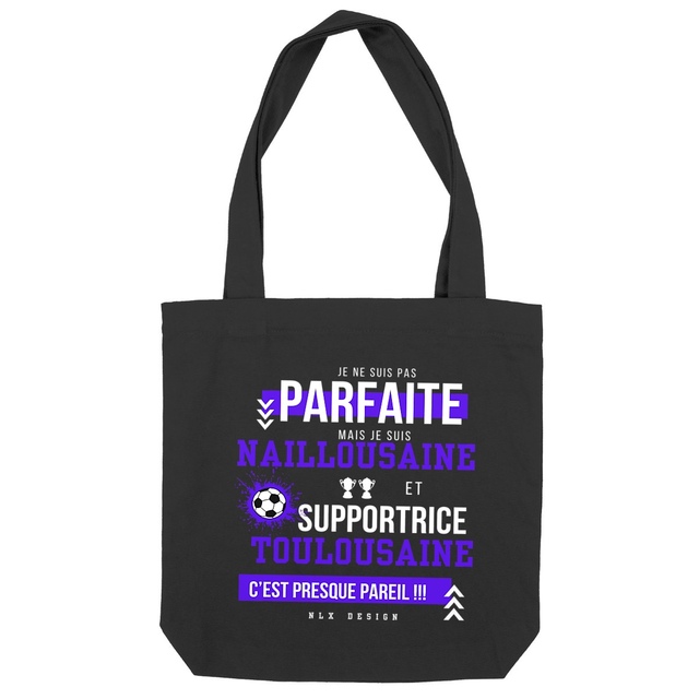 Image back Totebag épais - Premium Plus / Nailloux Femme Foot