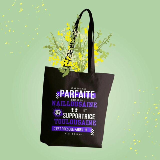 Image front Totebag épais - Premium Plus / Nailloux Femme Foot