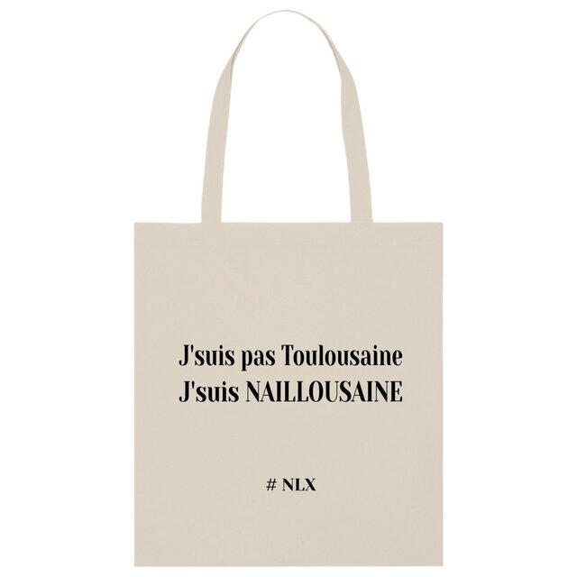 Image back Totebag léger - Premium / J'suis Naillousaine