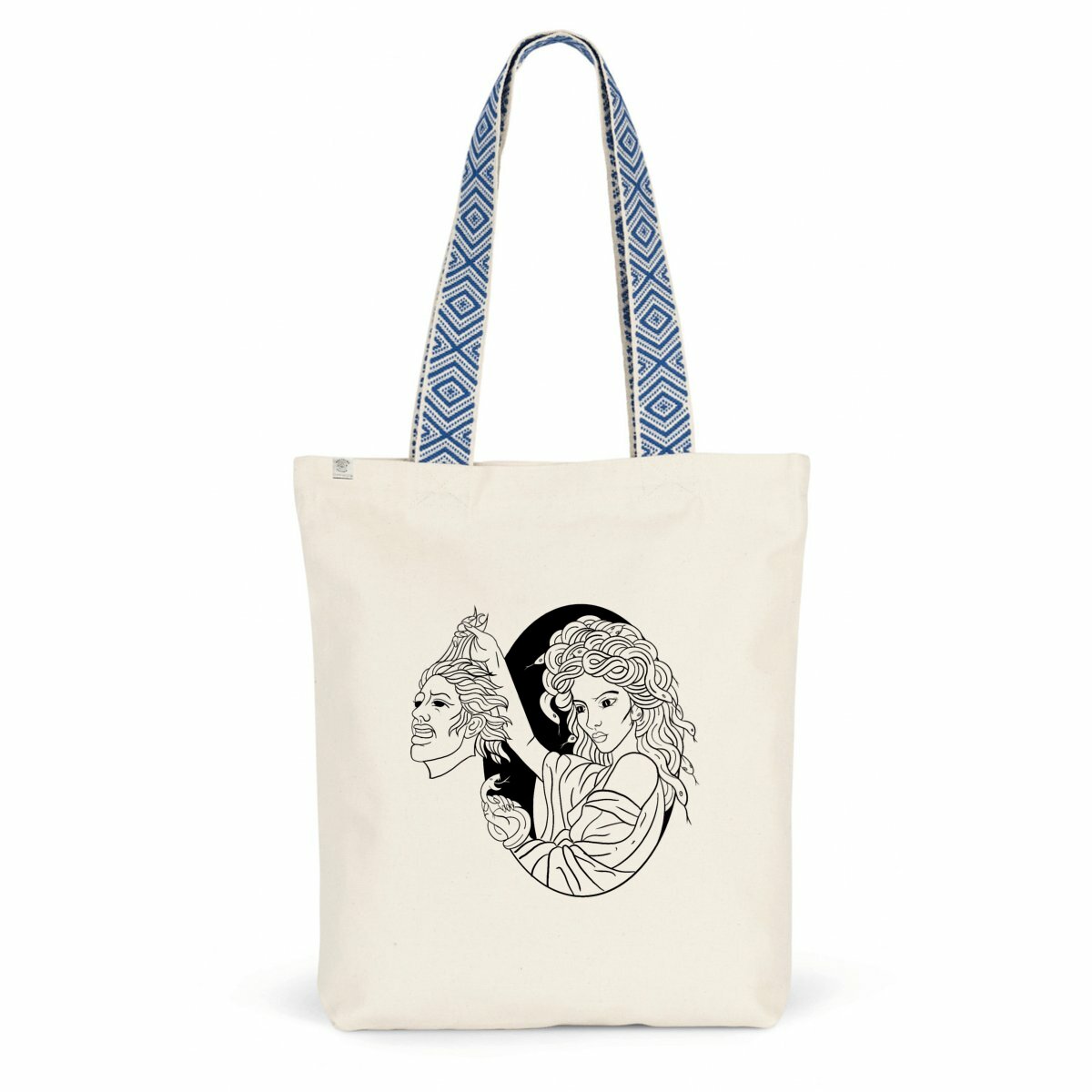 Medusa and Perseus - Ethnic Totebag