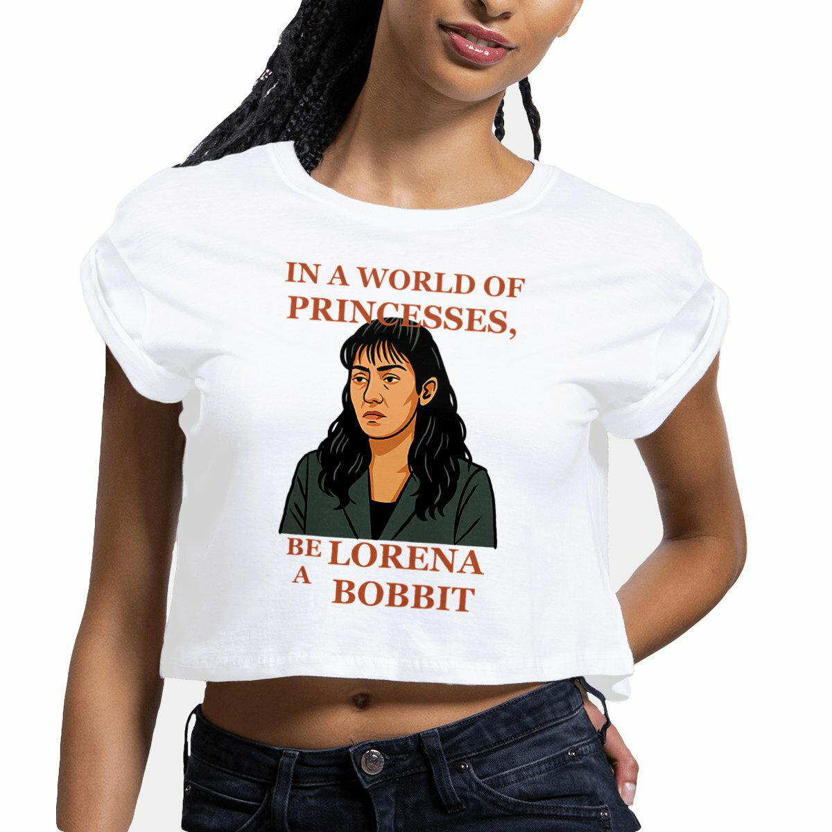 Lorena Bobbit - Women's Crop Top