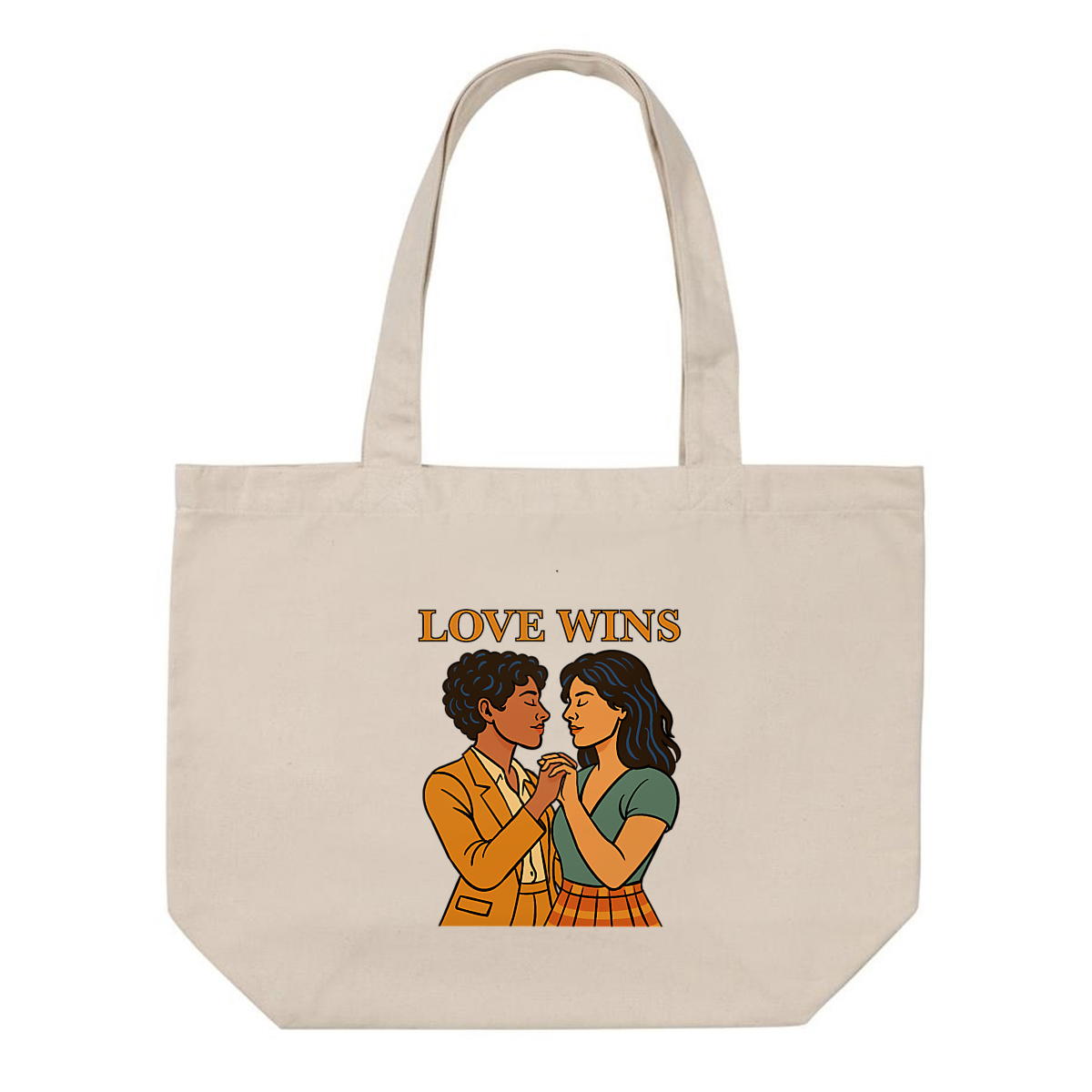 Love Wins - Lesbian Shopping Bag