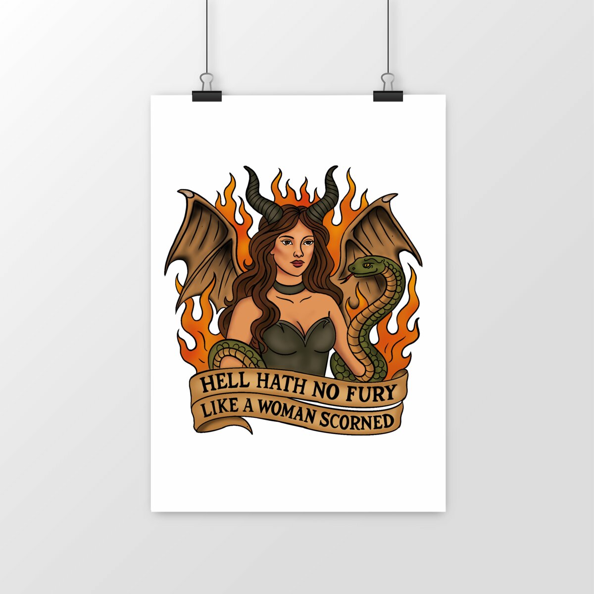 Hell Hath No Fury - Lilith Poster