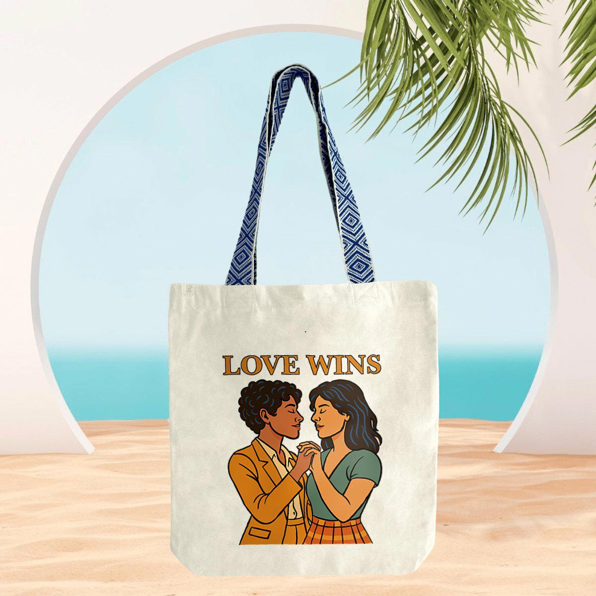 Love Wins - Lesbian Tote
