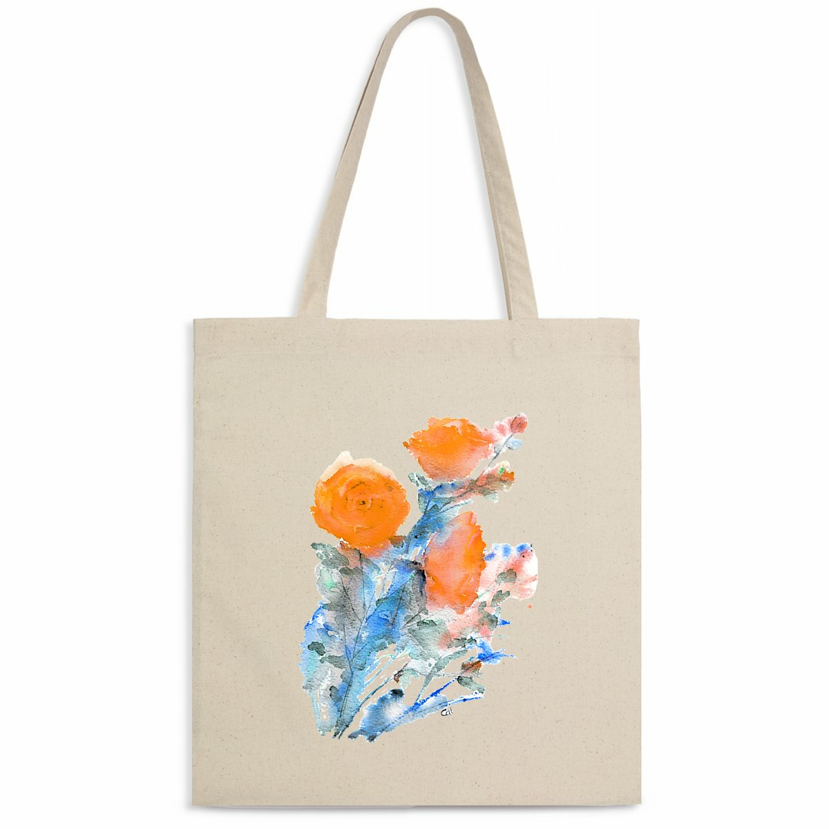 Image front Orange Roses