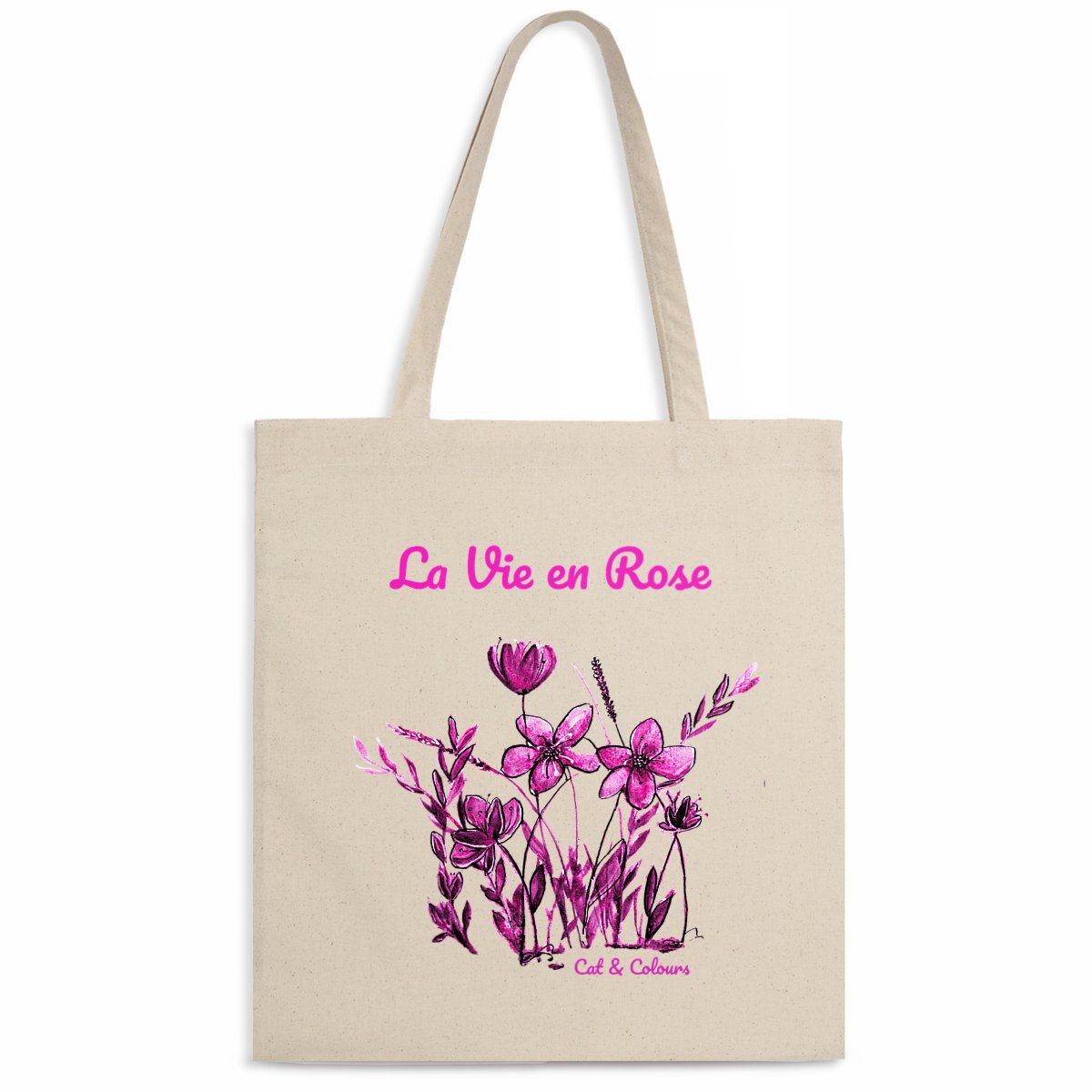 Image back La Vie en Rose cabas léger