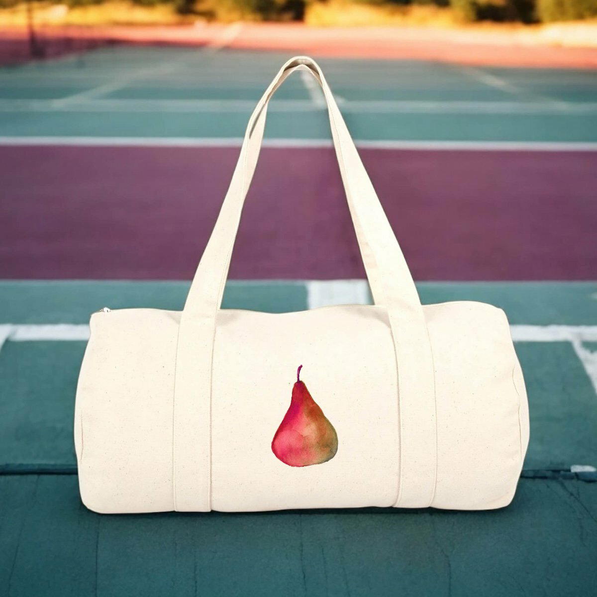 Image front Sac de sport Poire Rouge
