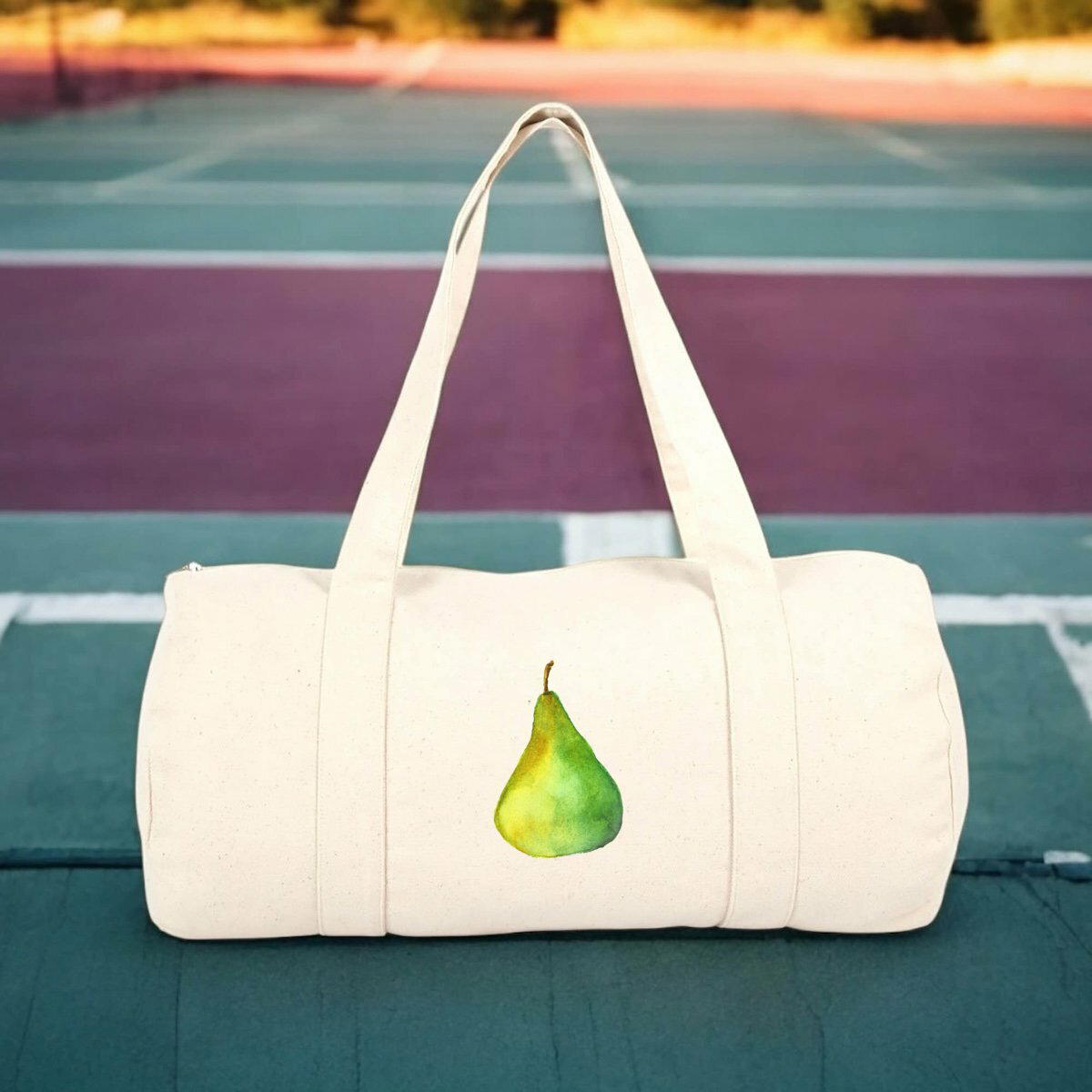 Image front Sac de sport Poire Verte