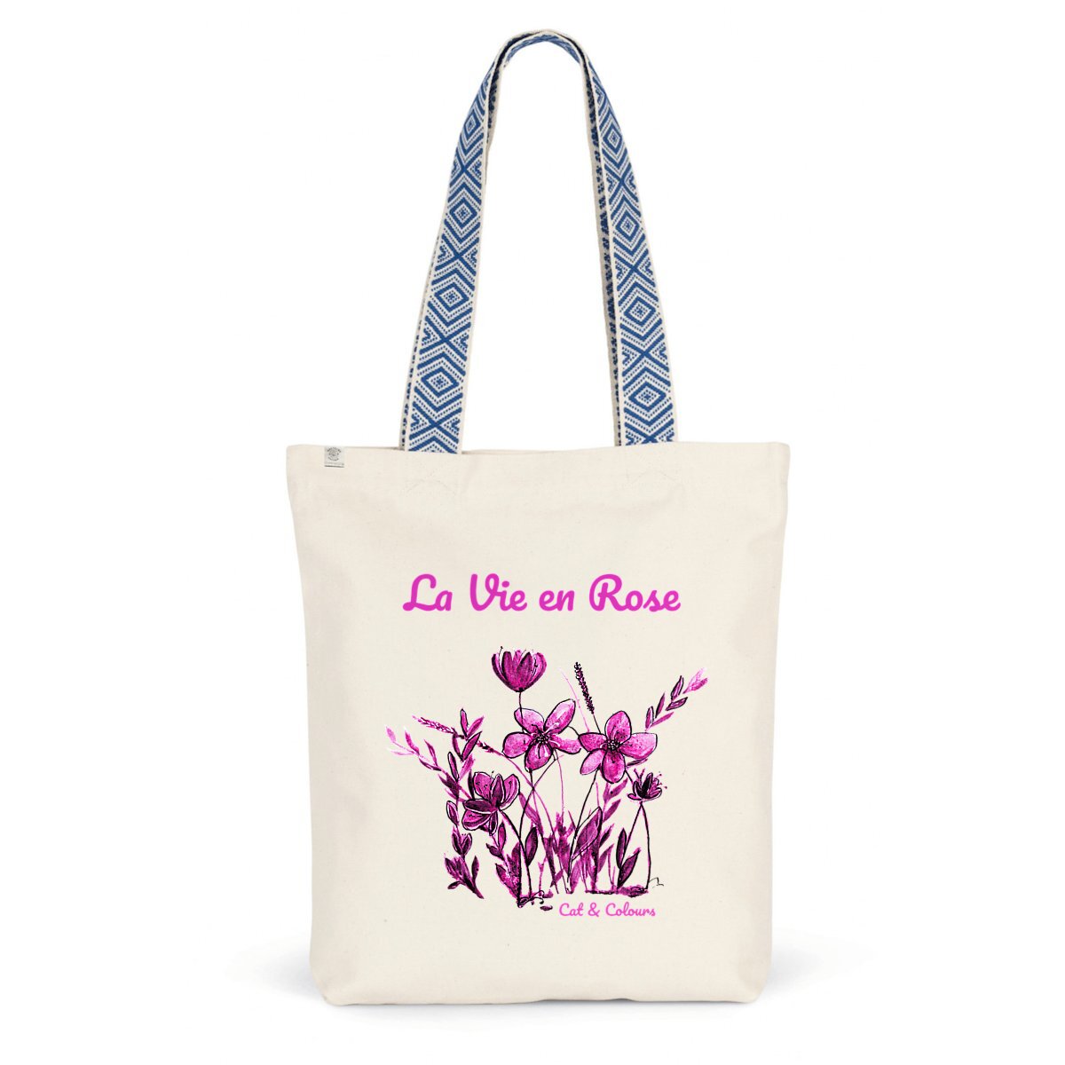 Image back La Vie en Rose cabas ethnique