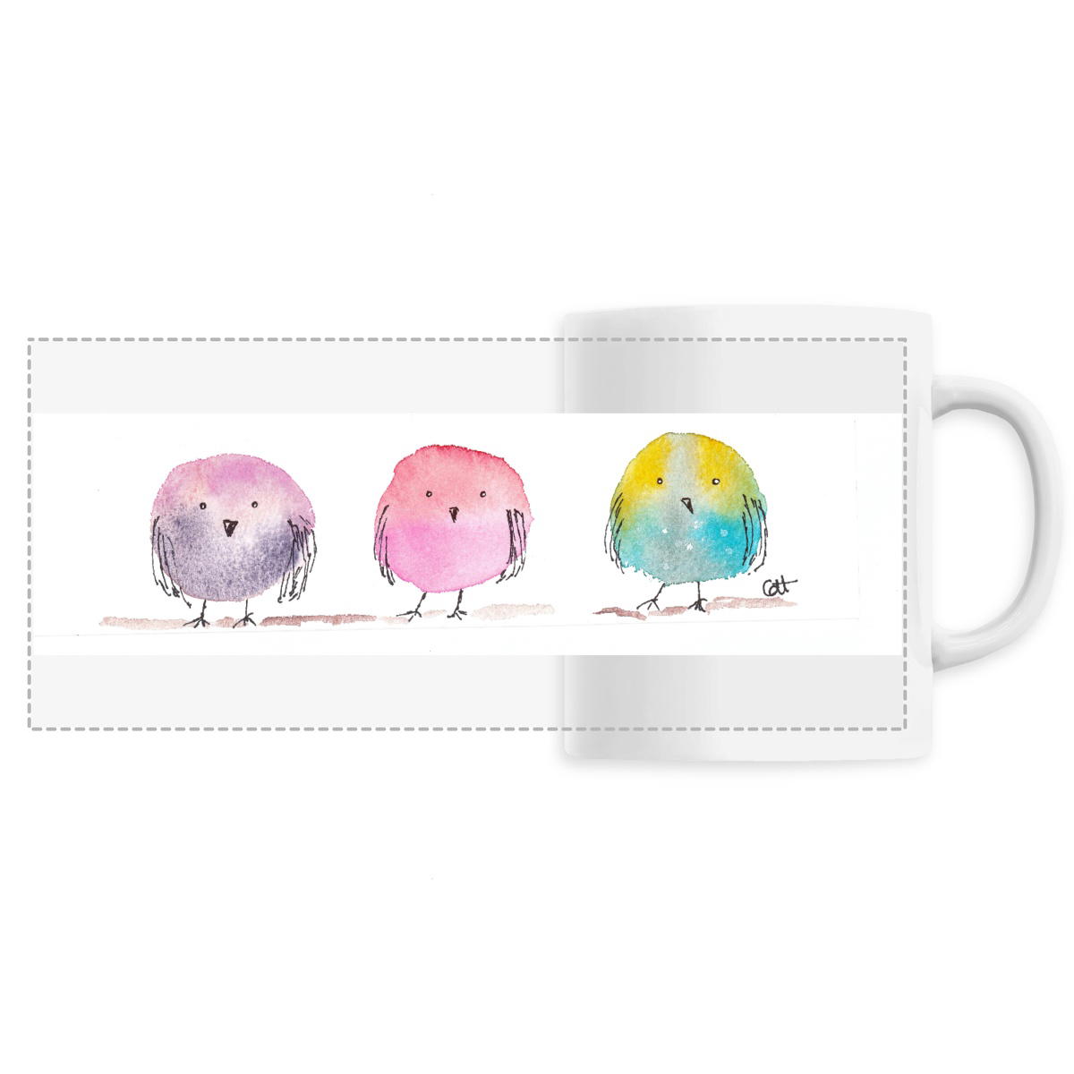 Image front Mug Piou-Pious