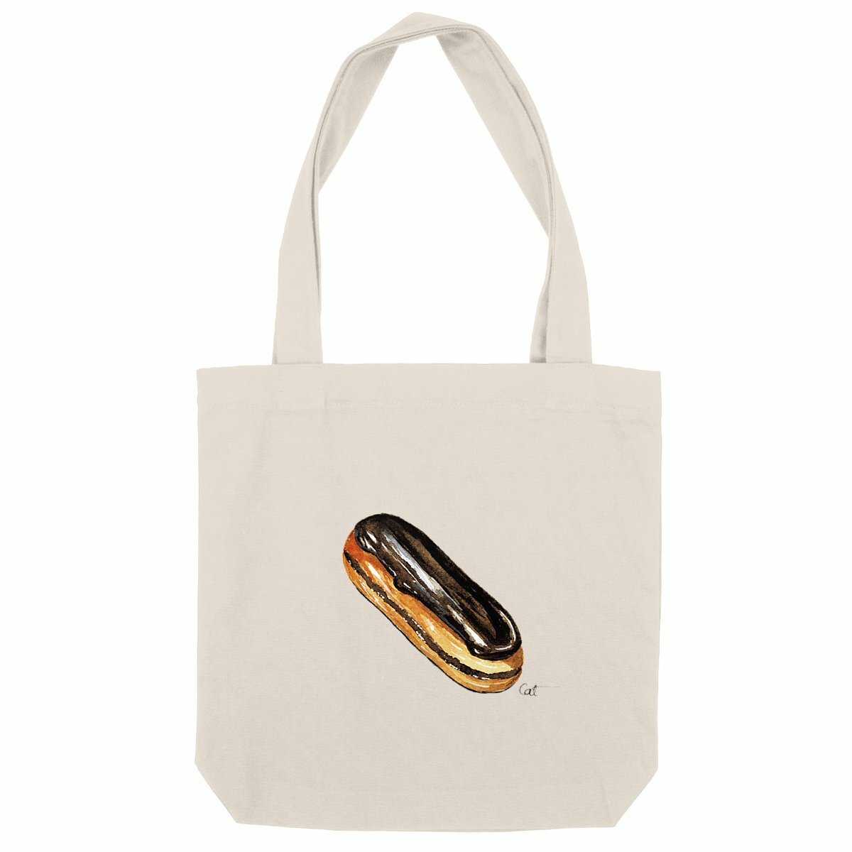Image back L'éclair au chocolat tote bag épais