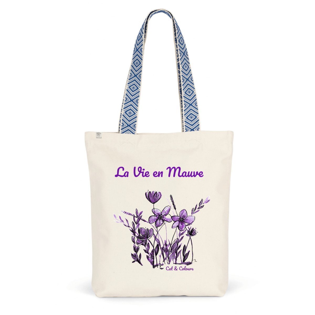 Image back La Vie en Mauve Cabas Ethnique