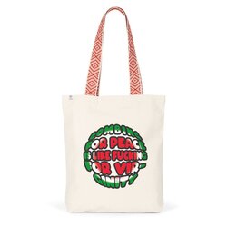 Bombing for peace tote-bag