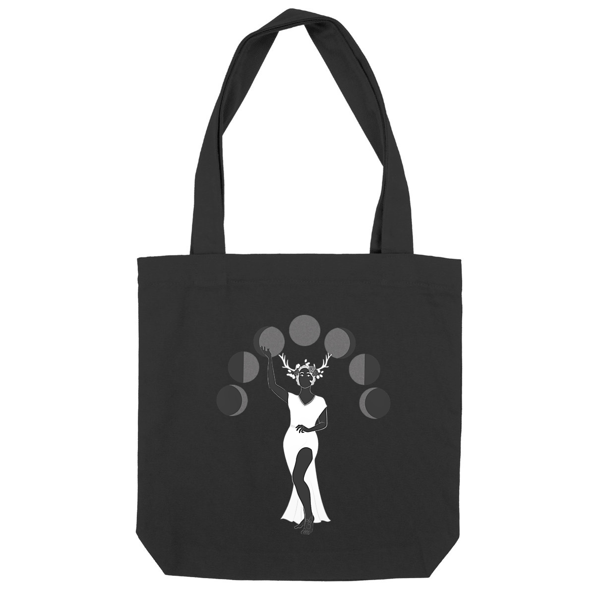 Image front Hunter&#039;s Moon - The Priestess totebag